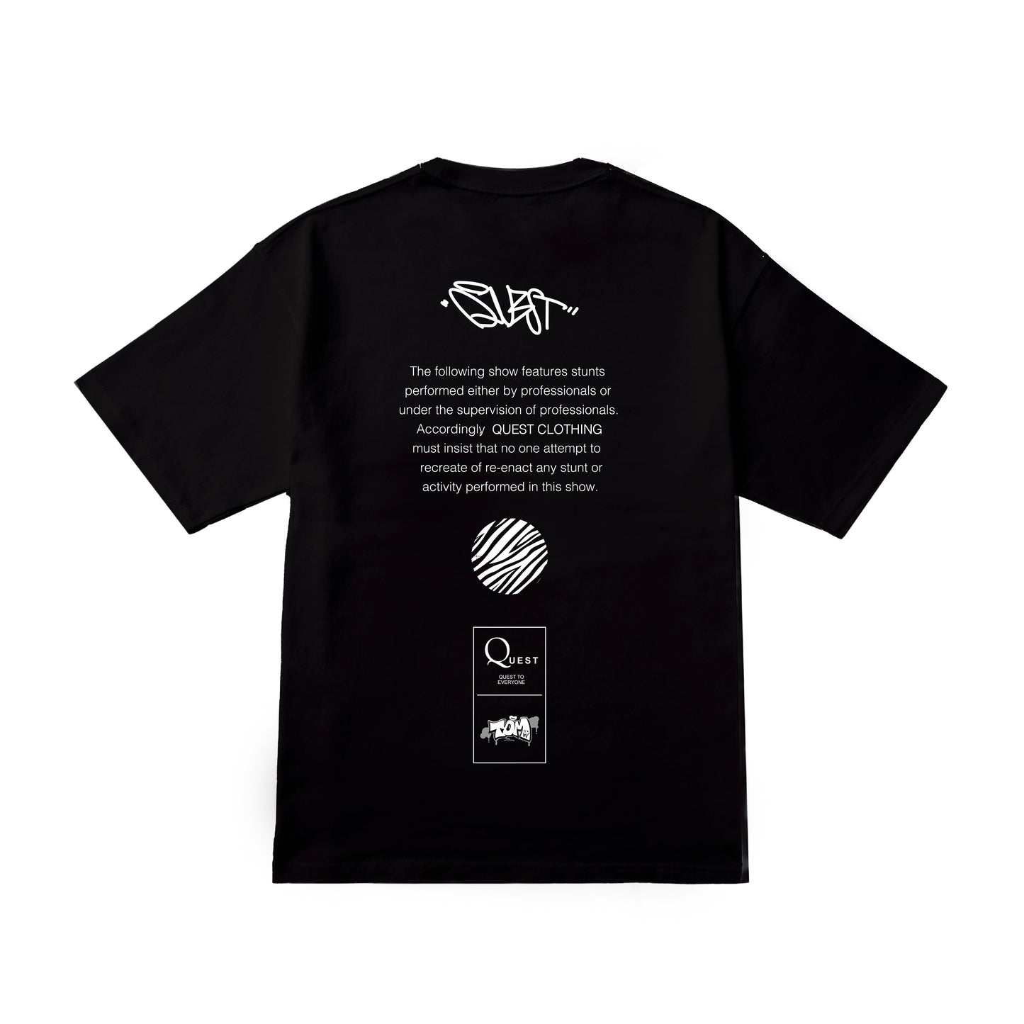 5.6oz Big silhouette “QUEST Tagging Tee”