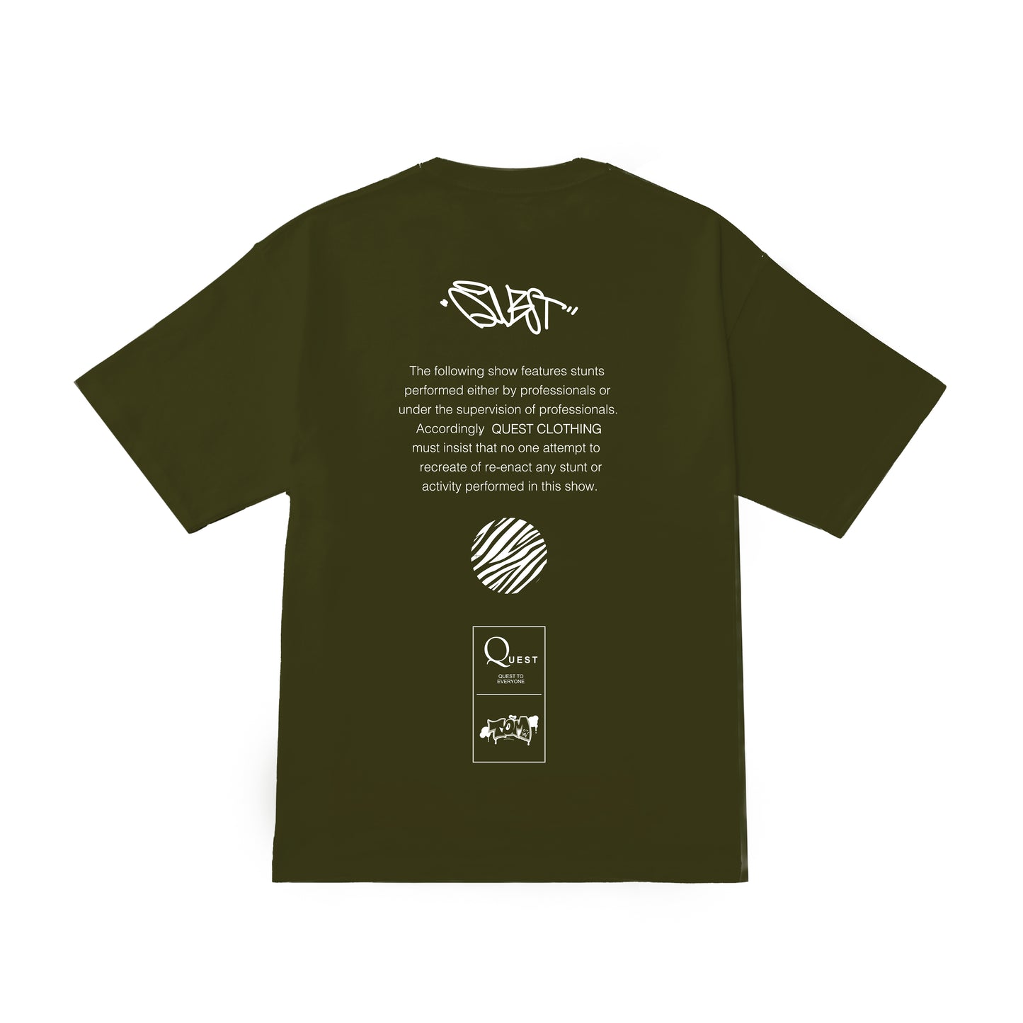 5.6oz Big silhouette “QUEST Tagging Tee”