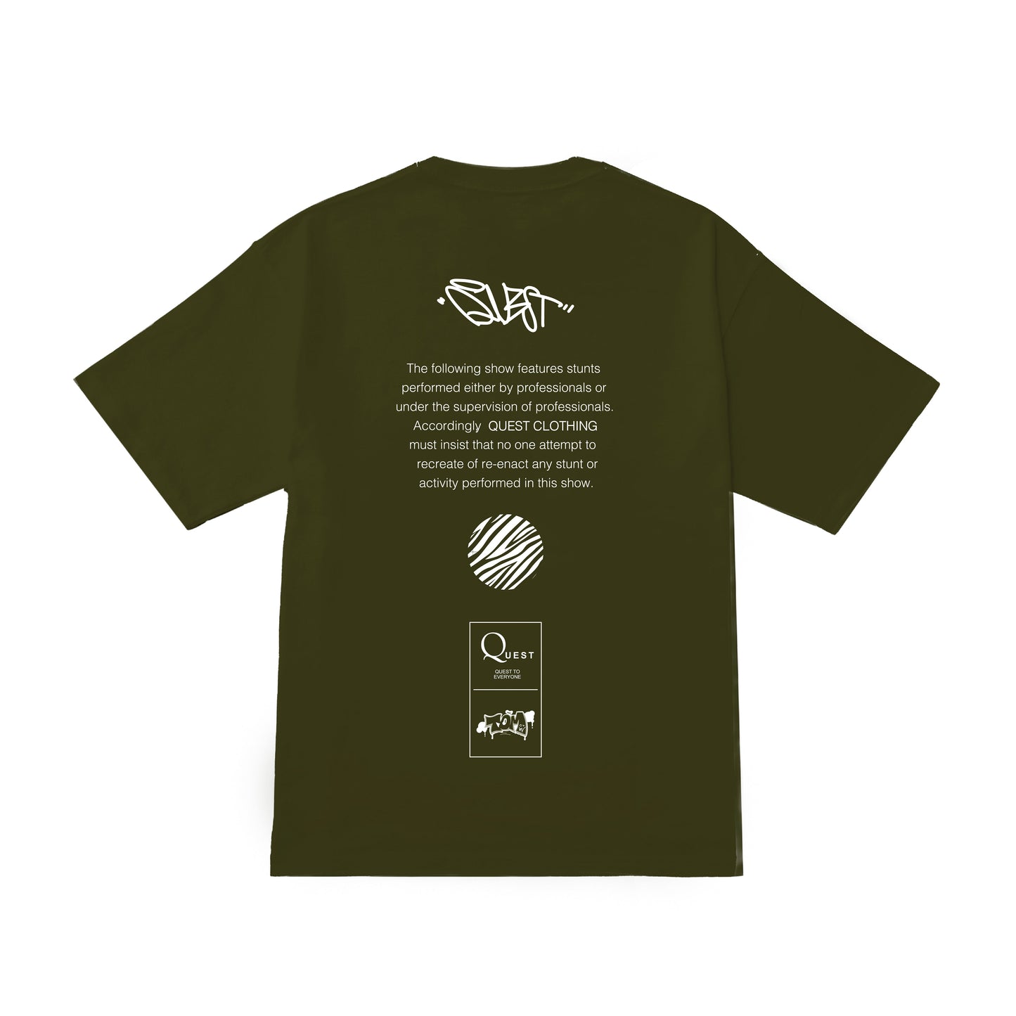 5.6oz Big silhouette “QUEST Tagging Tee”