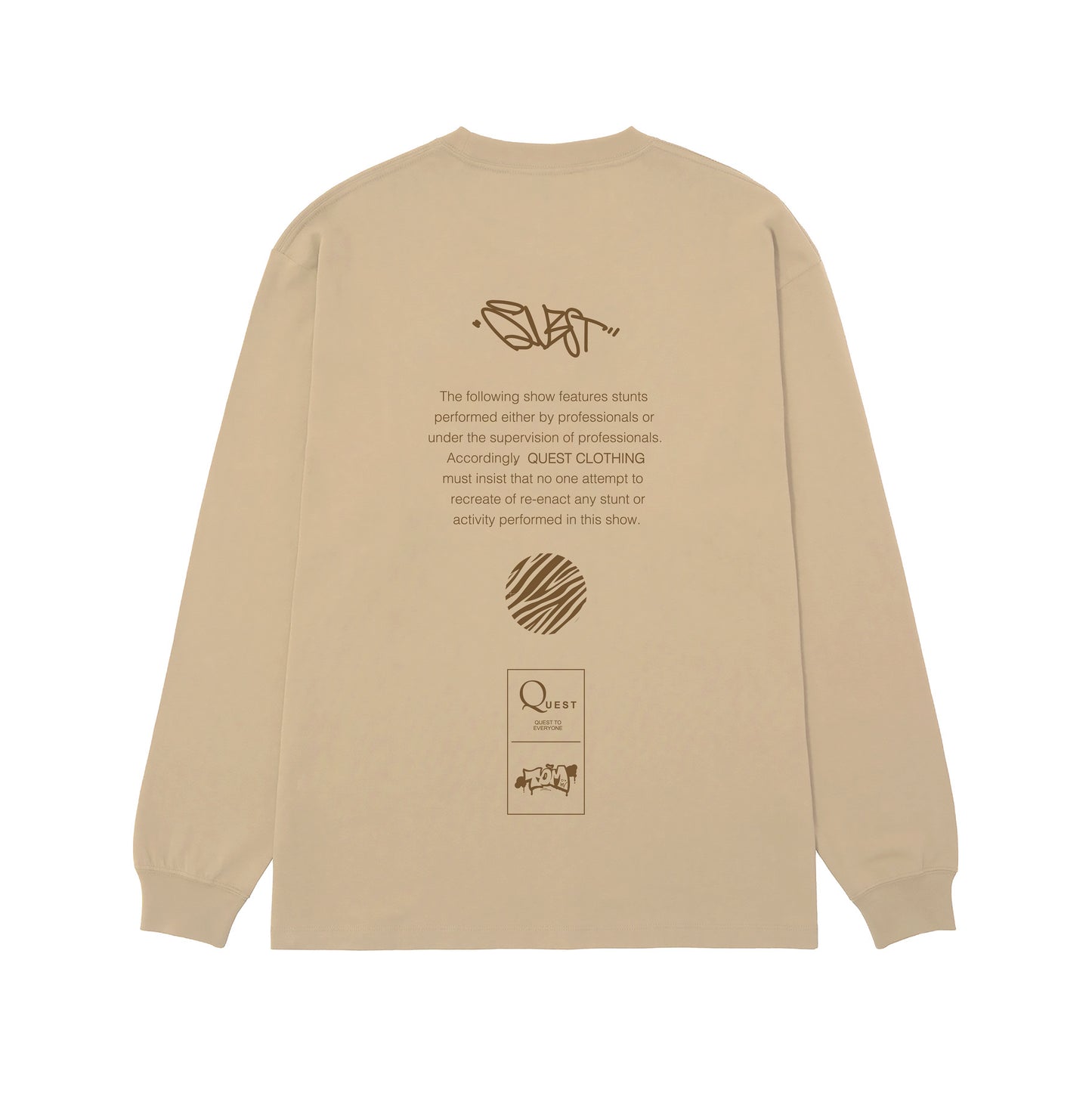 5.6oz Big silhouette “Tagging L/S TEE”