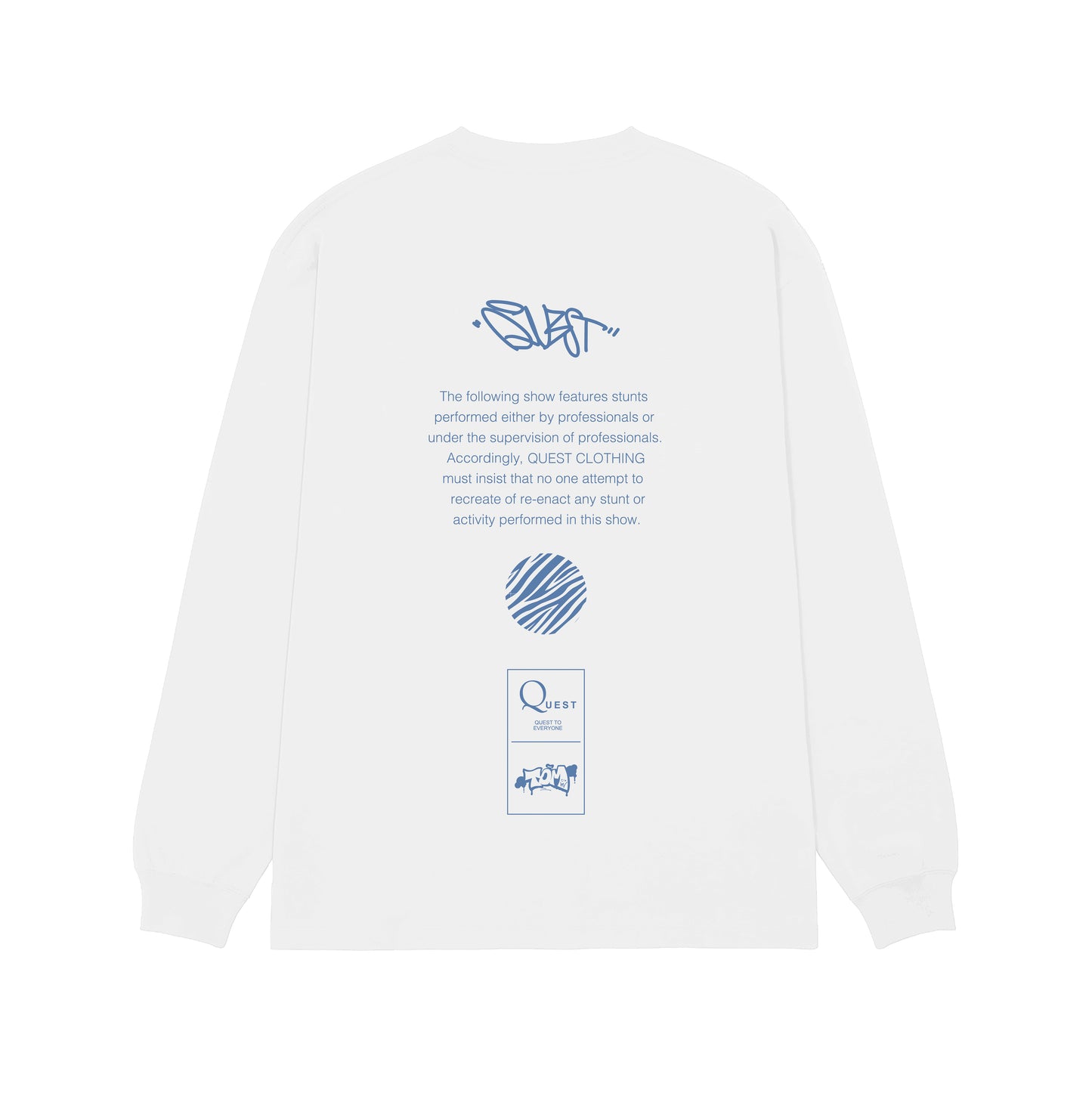 5.6oz Big silhouette “Tagging L/S TEE”