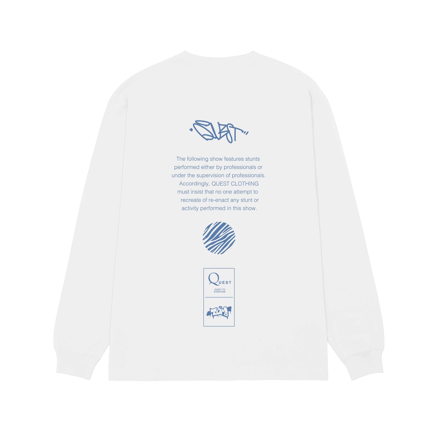 5.6oz Big silhouette “Tagging L/S TEE”