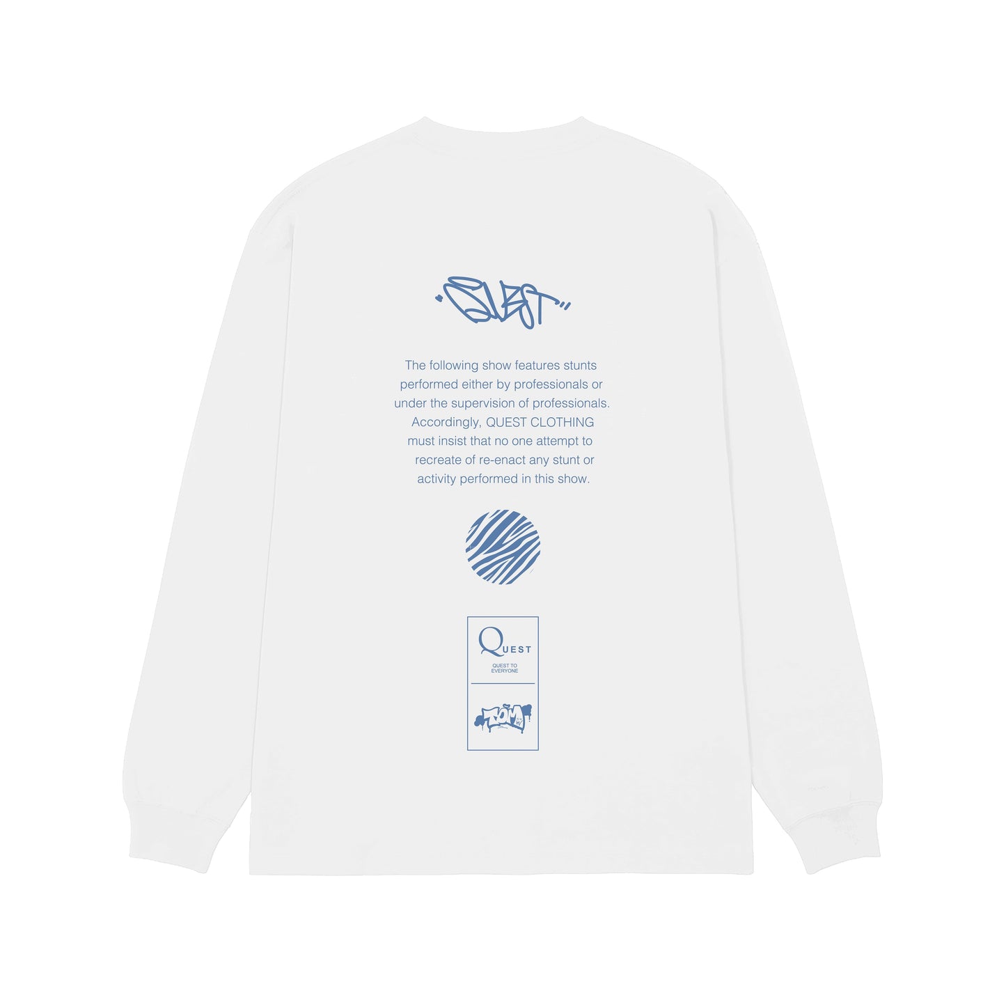 5.6oz Big silhouette “Tagging L/S TEE”