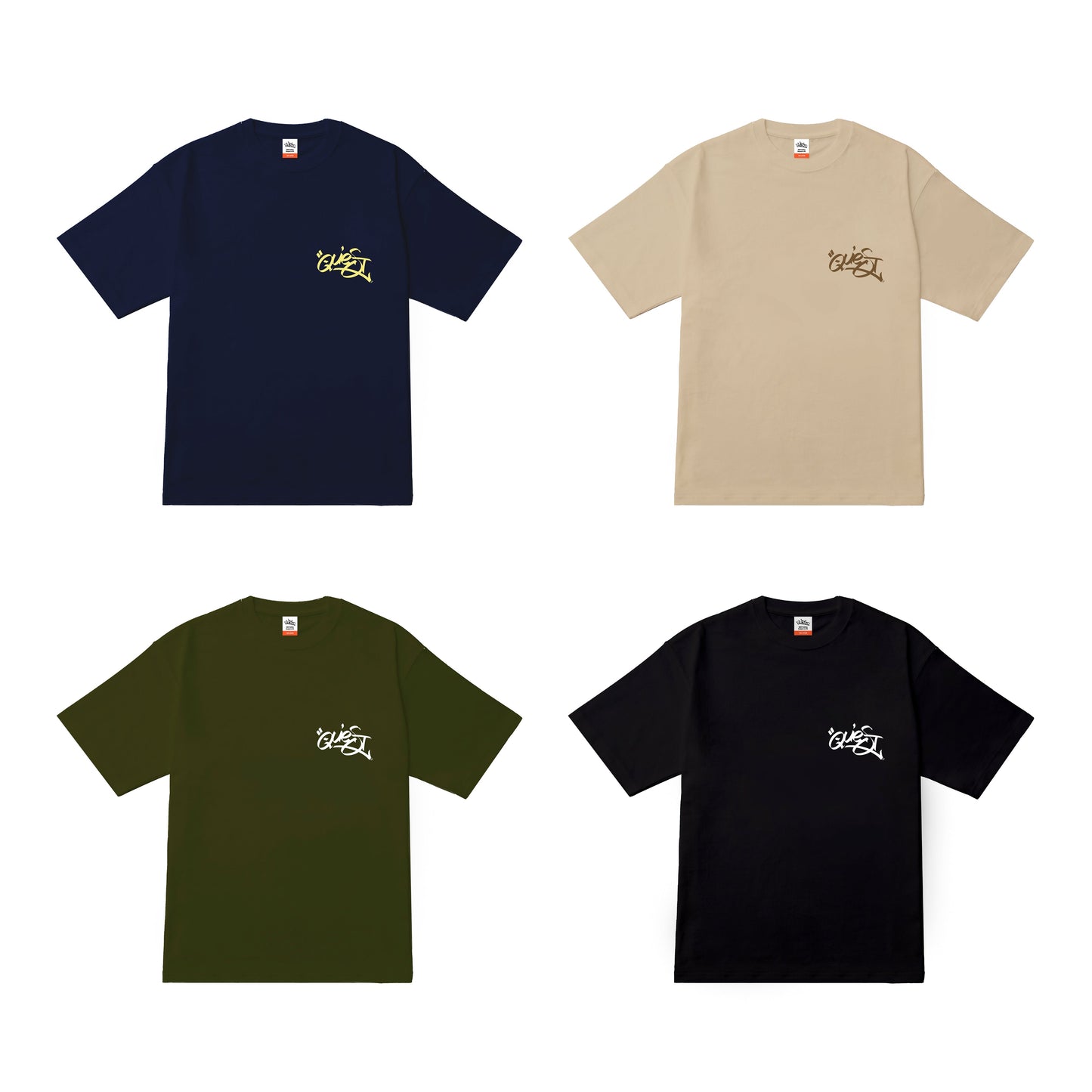 5.6oz Big silhouette “QUEST Tagging Tee”