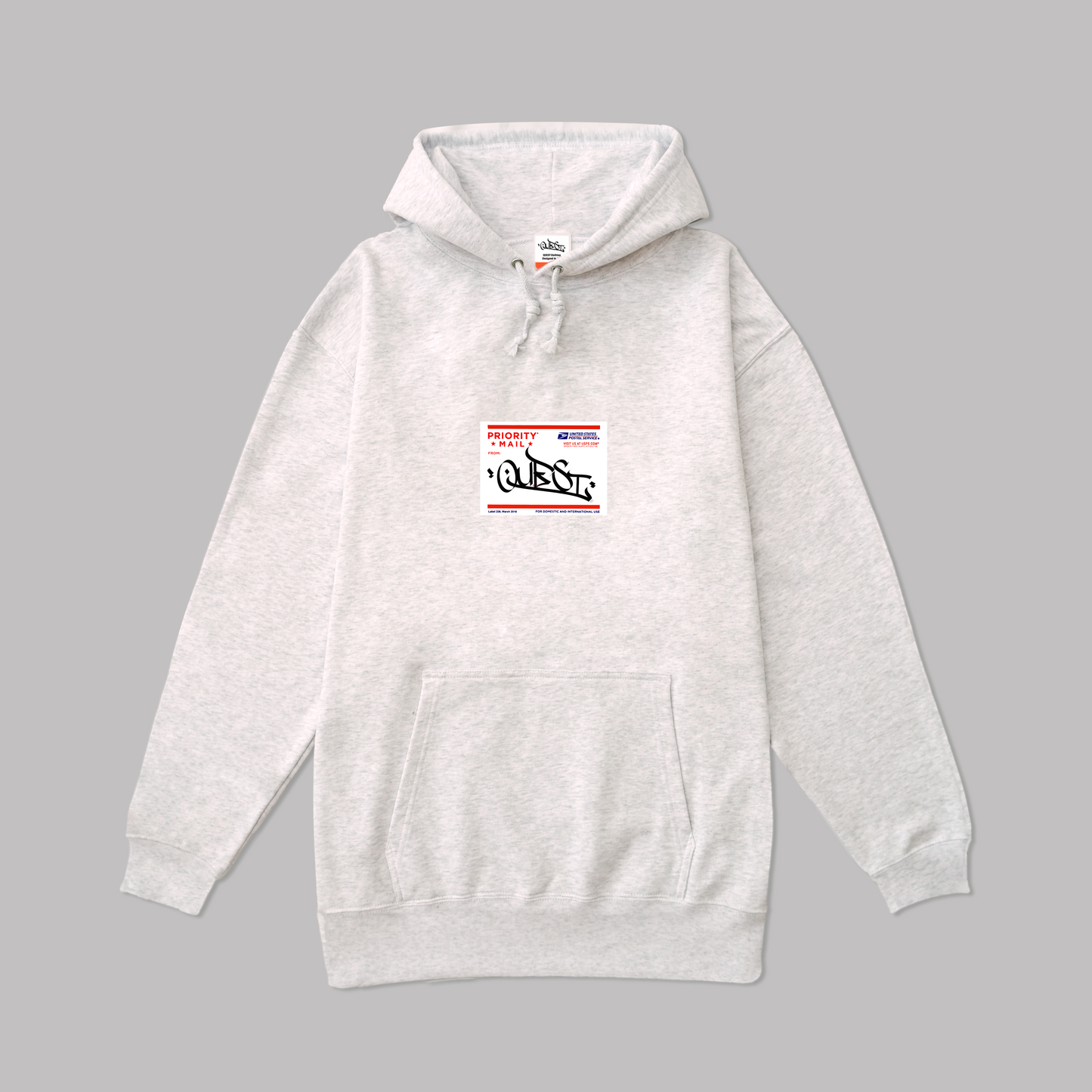 10.0oz HOODIE “Priority Mail”