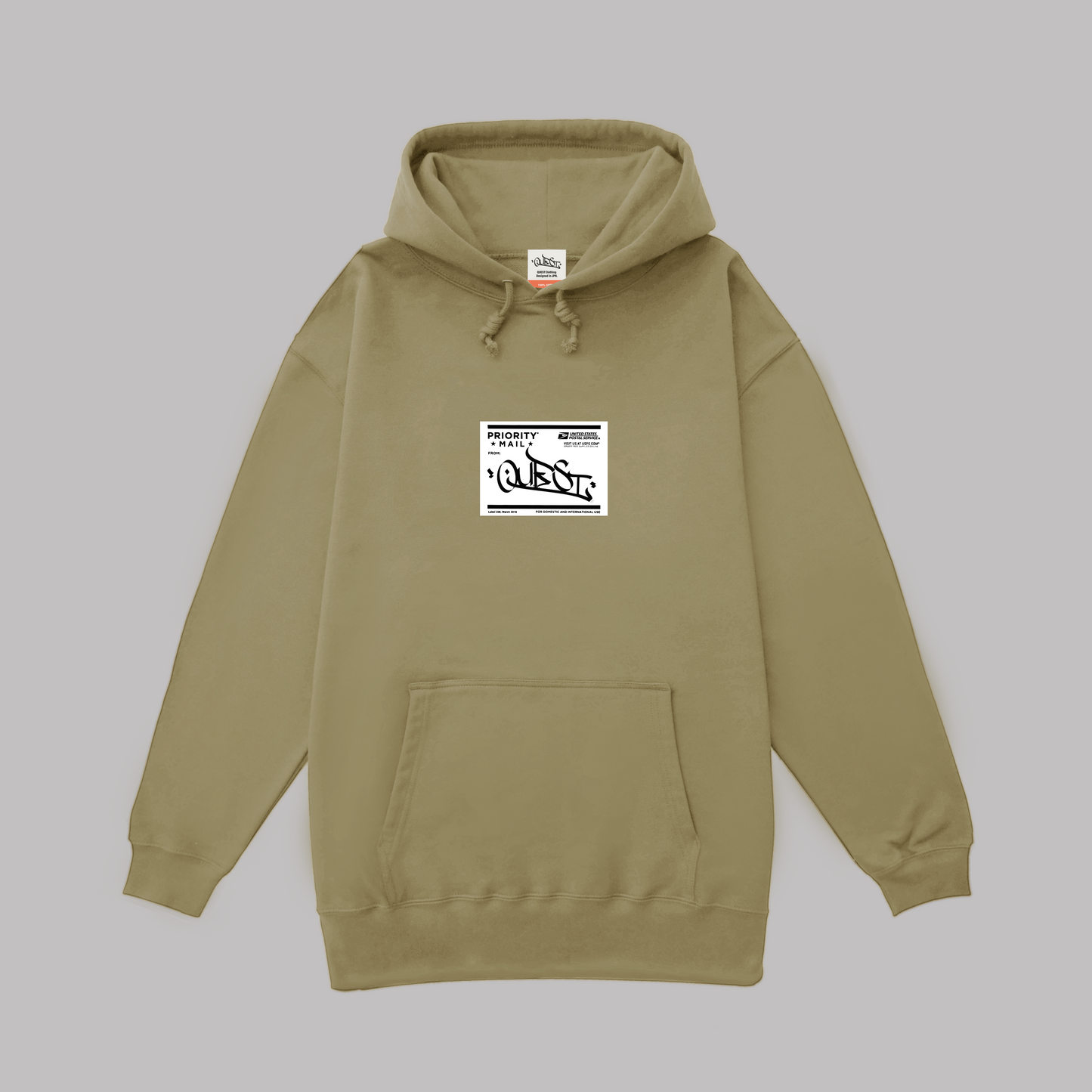 10.0oz HOODIE “Priority Mail”