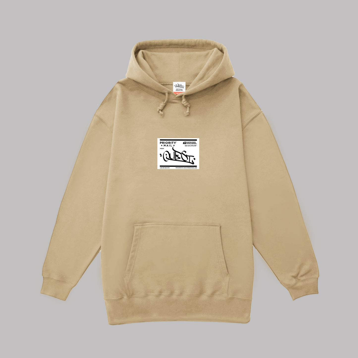 10.0oz HOODIE “Priority Mail”