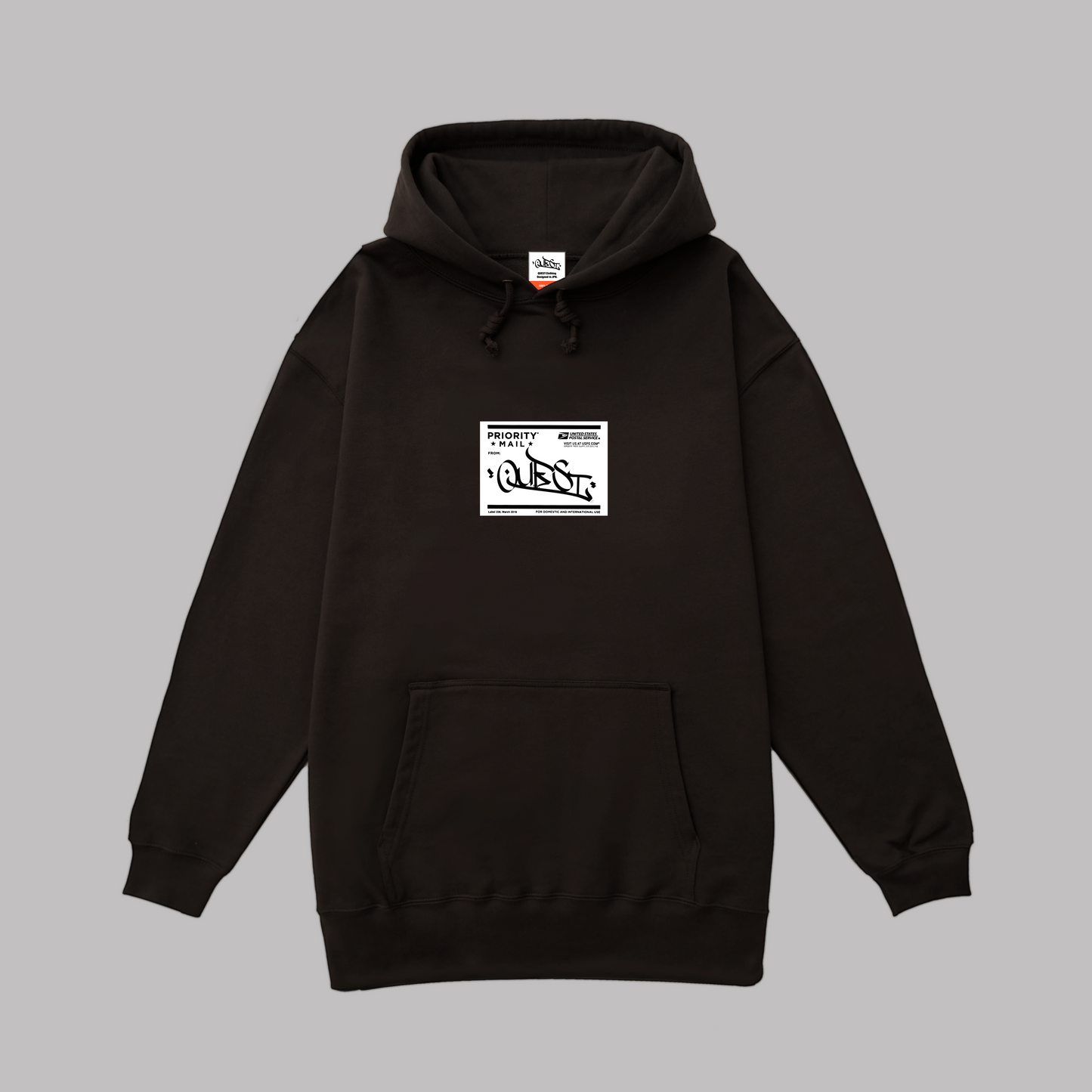 10.0oz HOODIE “Priority Mail”