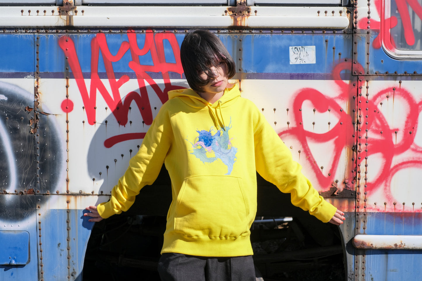 10.0oz HOODIE “SPLASH QST”