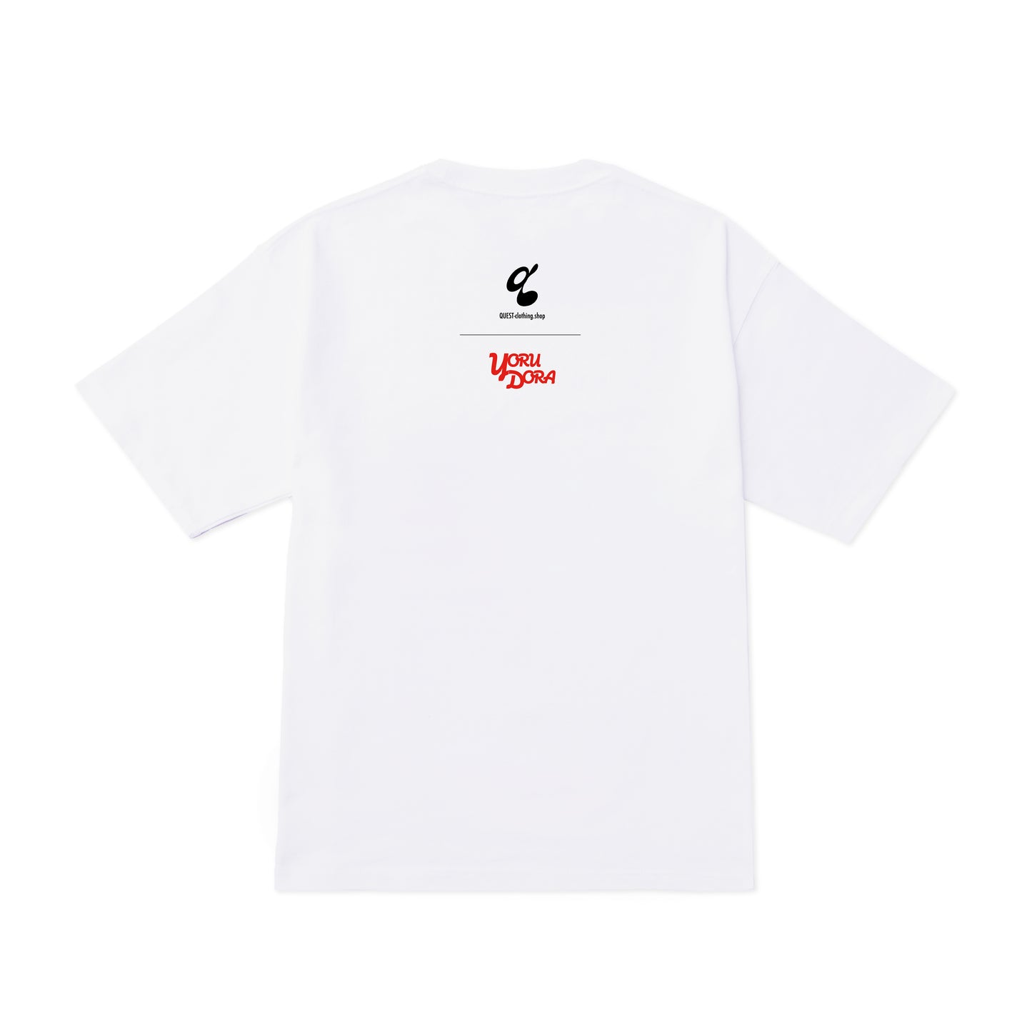 5.6oz Big silhouette TEE “YORUDORA 1st anniversary” A