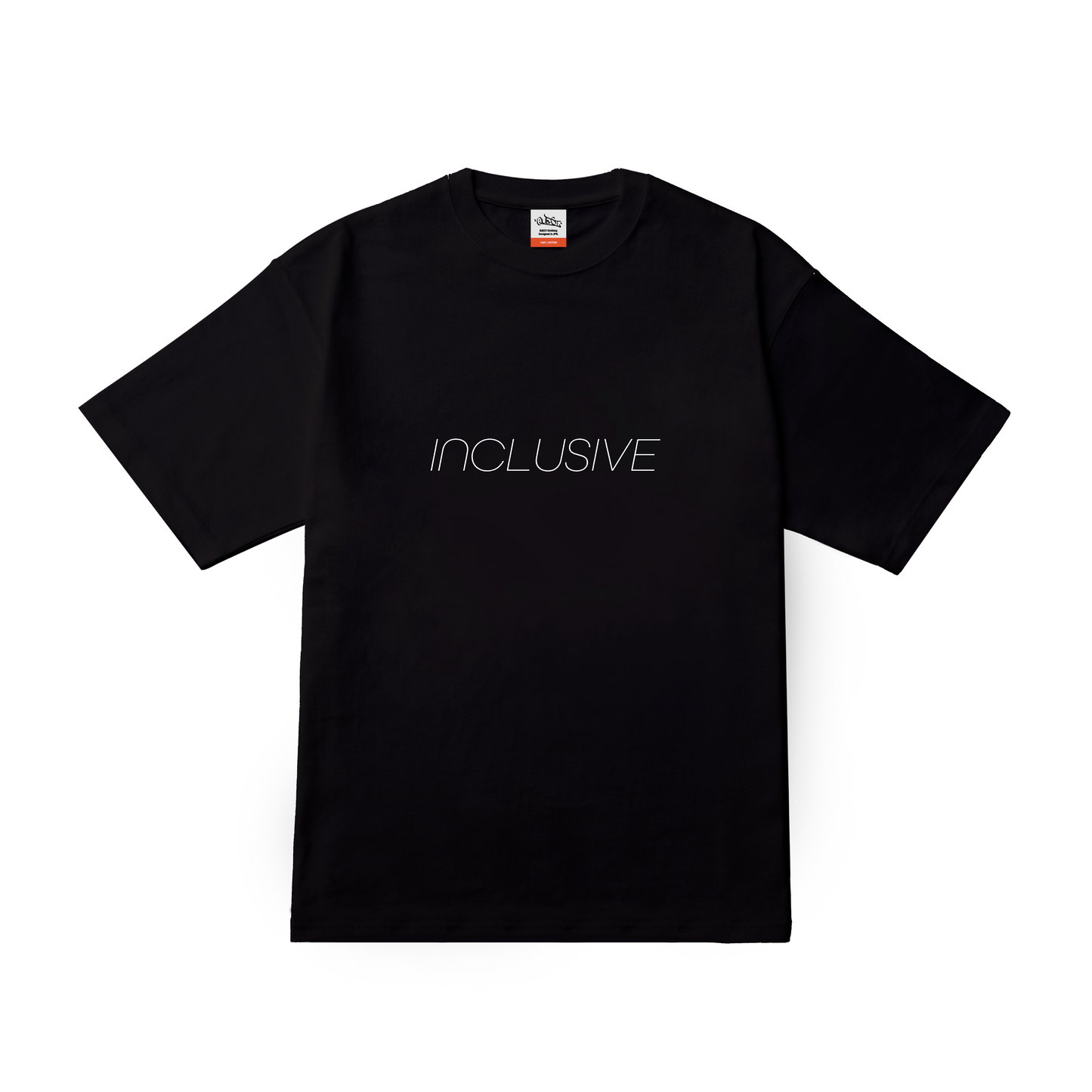 5.6oz Big silhouette TEE “INCLUSIVE” A