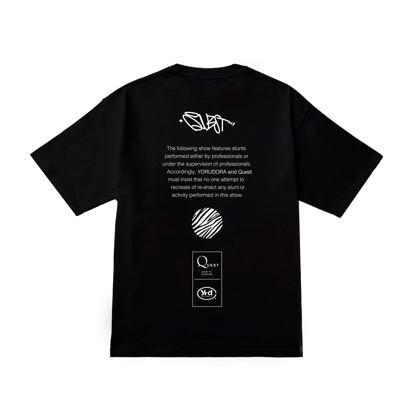 5.6oz Big silhouette TEE “YORUDORA 1st anniversary” B