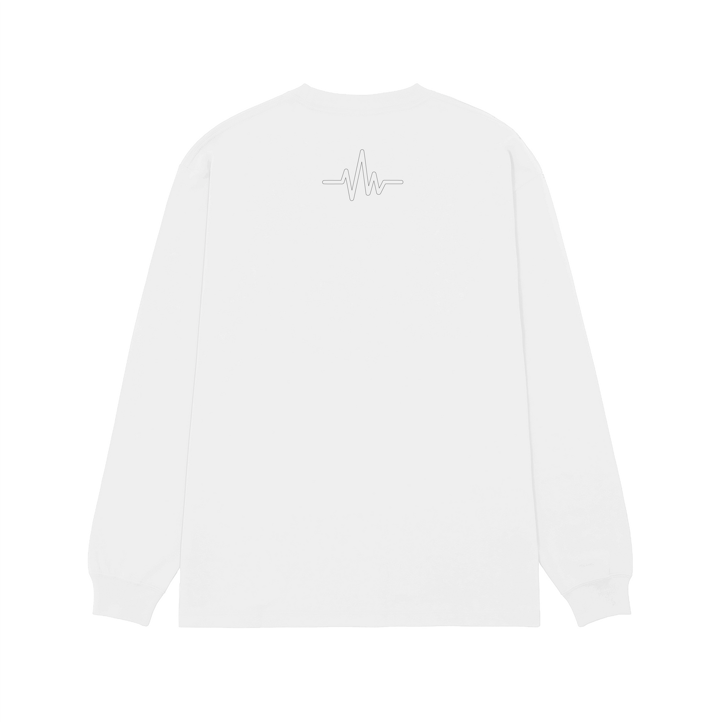 5.6oz Big silhouette L/S TEE “BE KIND, RE-WIND”