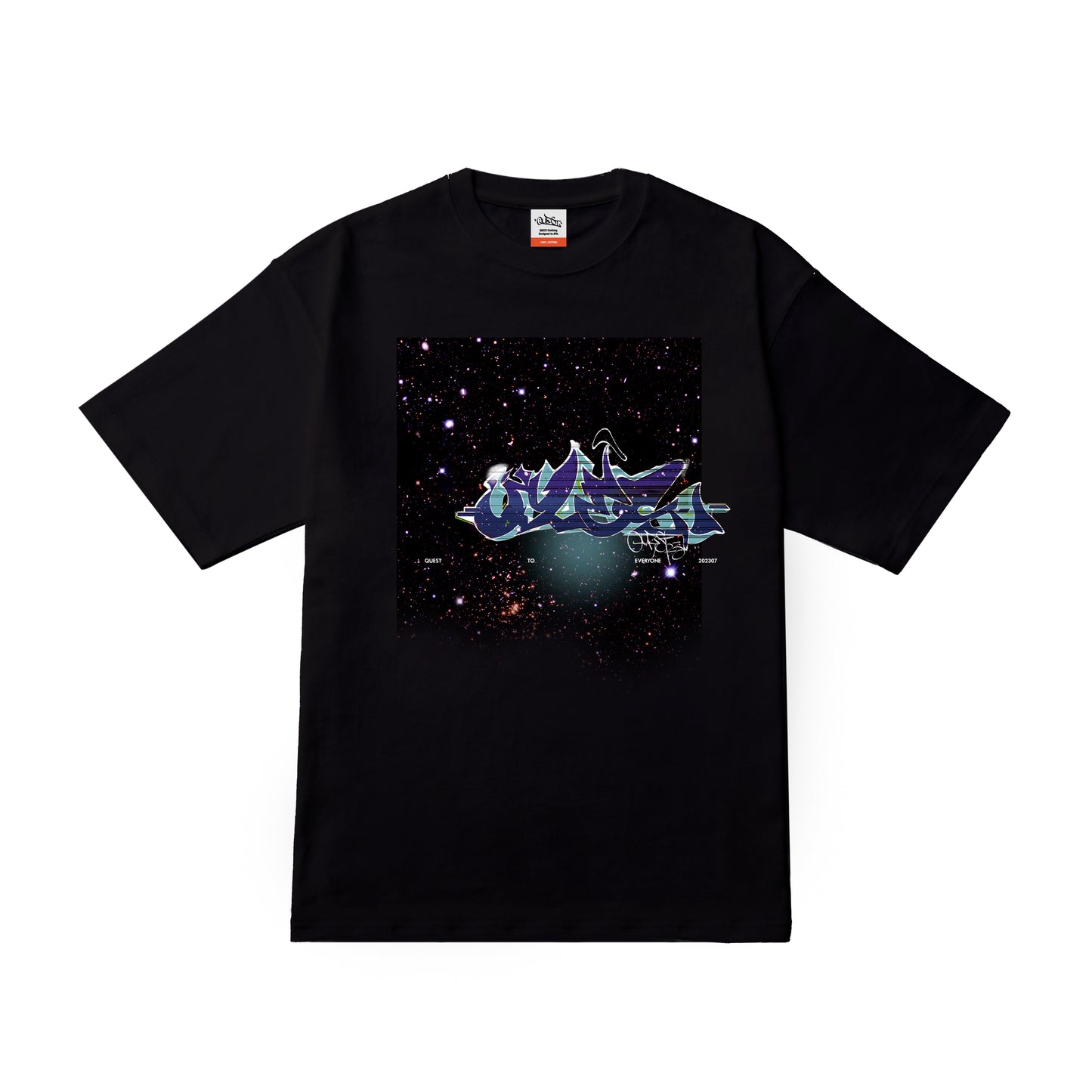 5.6oz Big silhouette TEE “Galaxy Masterpiece”