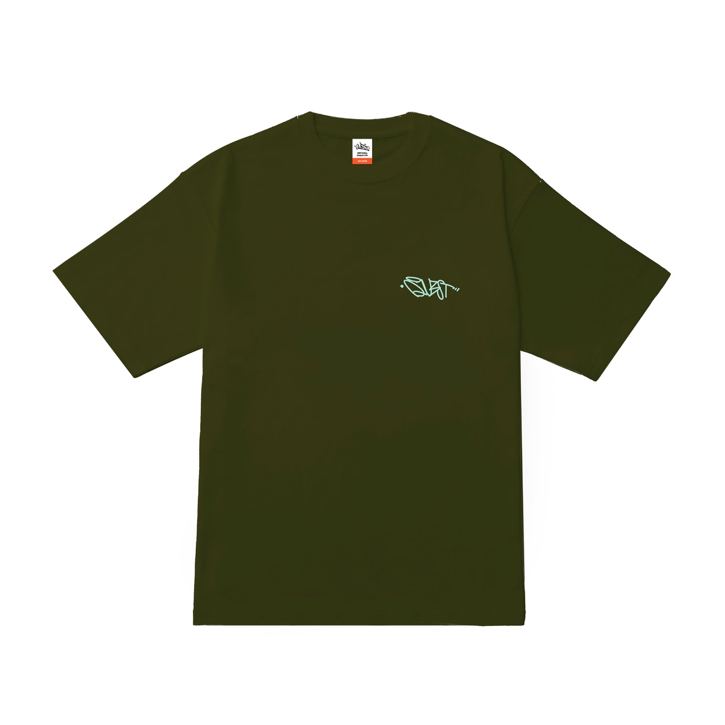 5.6oz Big silhouette TEE “A to Z TEE” City Green