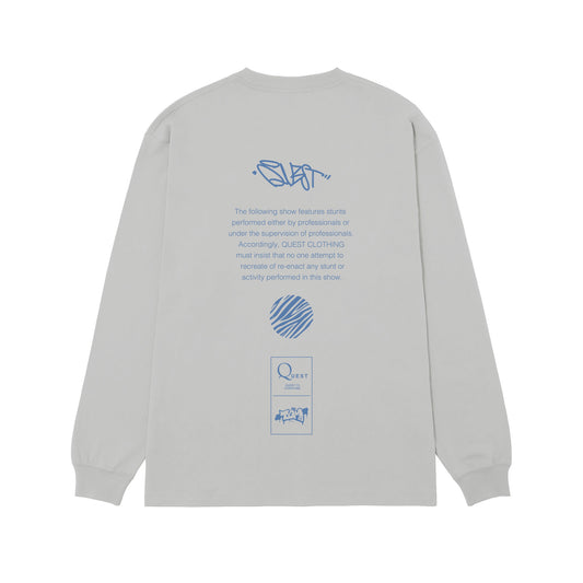 5.6oz Big silhouette  “Tagging L/S TEE”