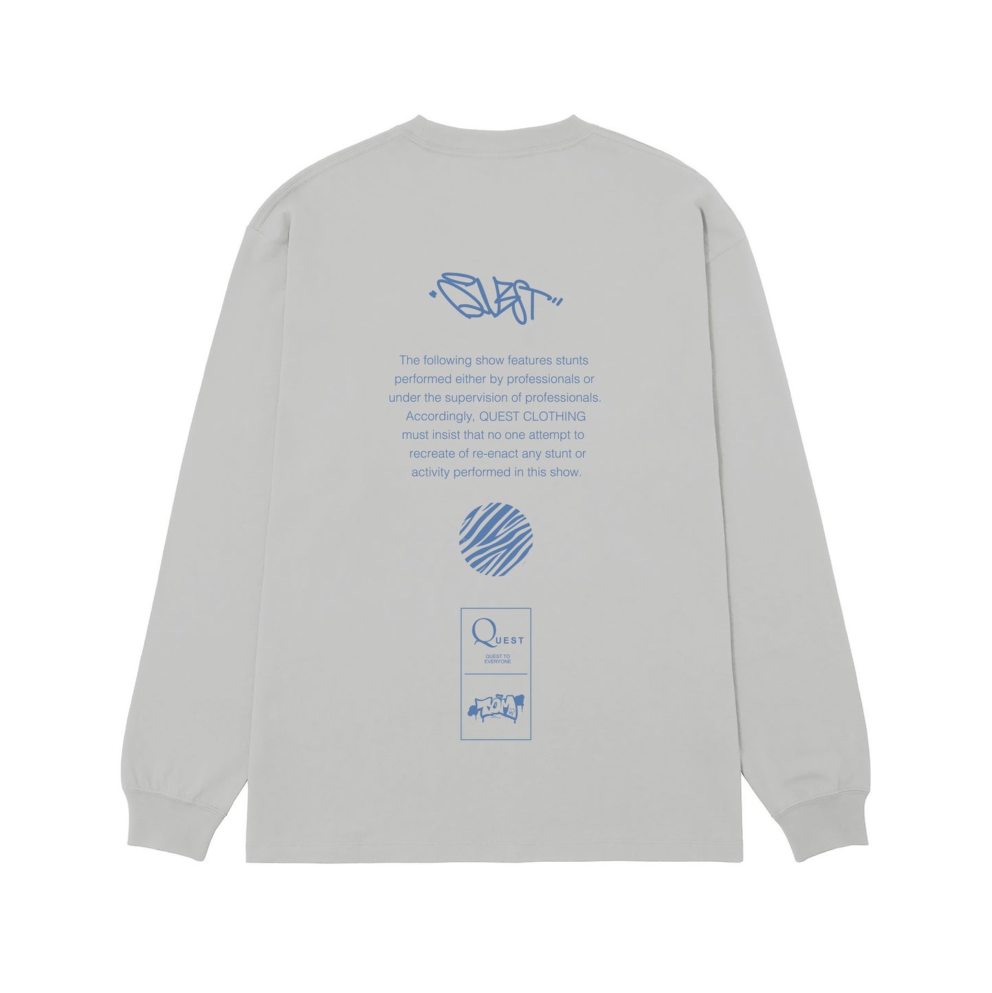 5.6oz Big silhouette  “Tagging L/S TEE”