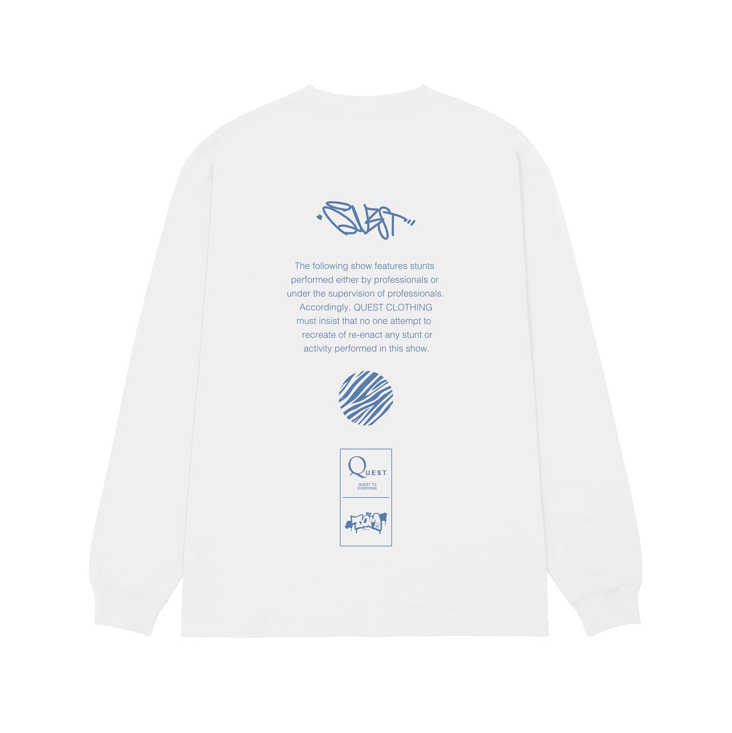 5.6oz Big silhouette  “Tagging L/S TEE”