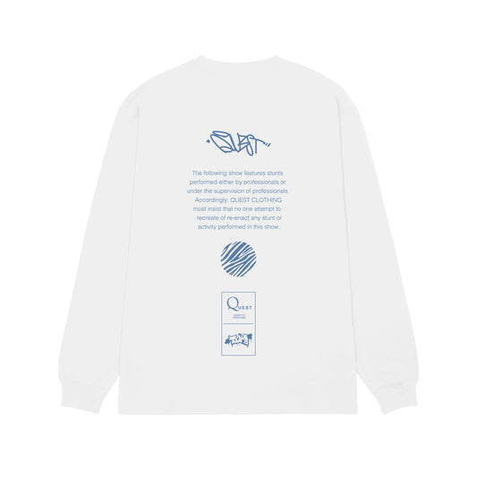 5.6oz Big silhouette  “Tagging L/S TEE”