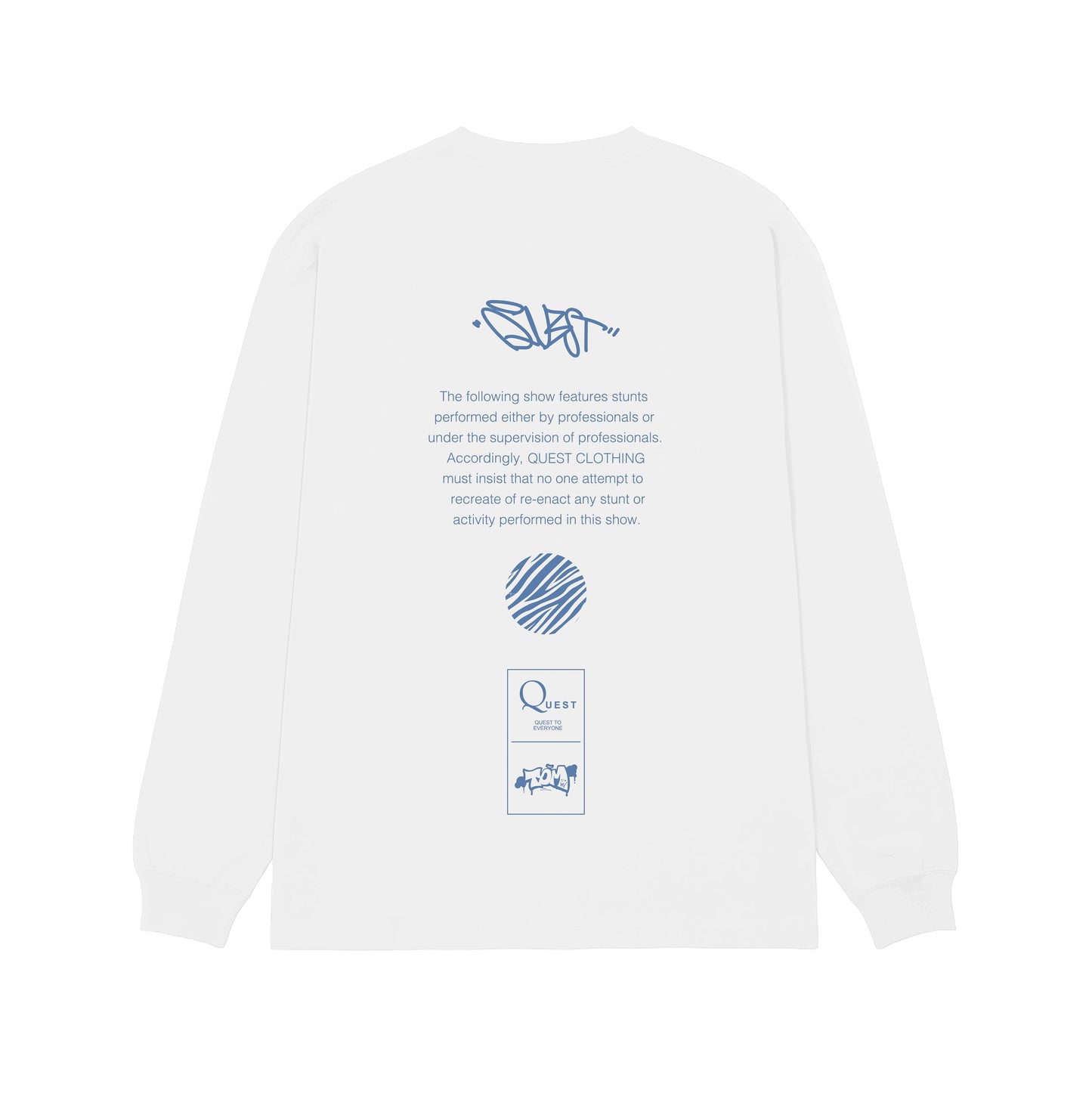 5.6oz Big silhouette  “Tagging L/S TEE”