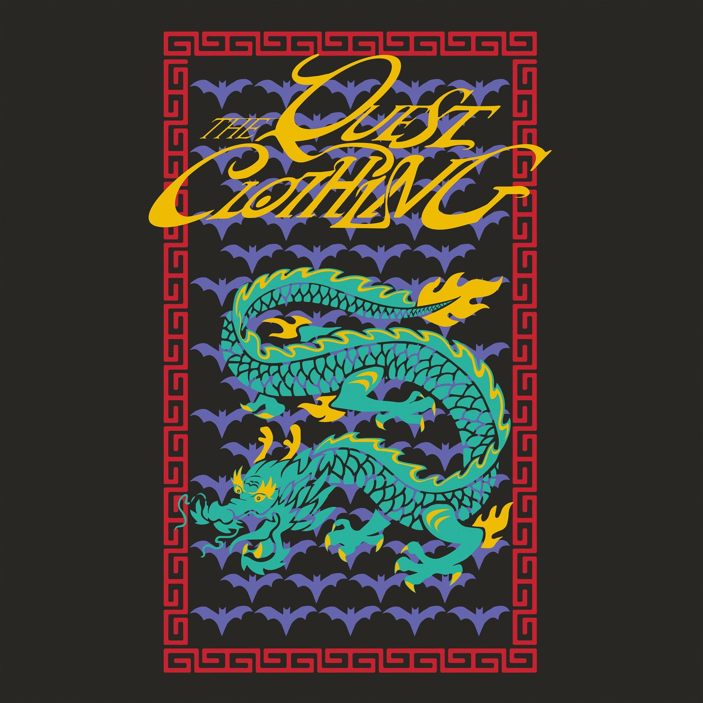 5.6oz Regular silhouette TEE “Chinese Dragon"