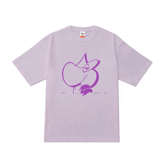 5.6oz Big silhouette TEE “YORUDORA 1st anniversary” B