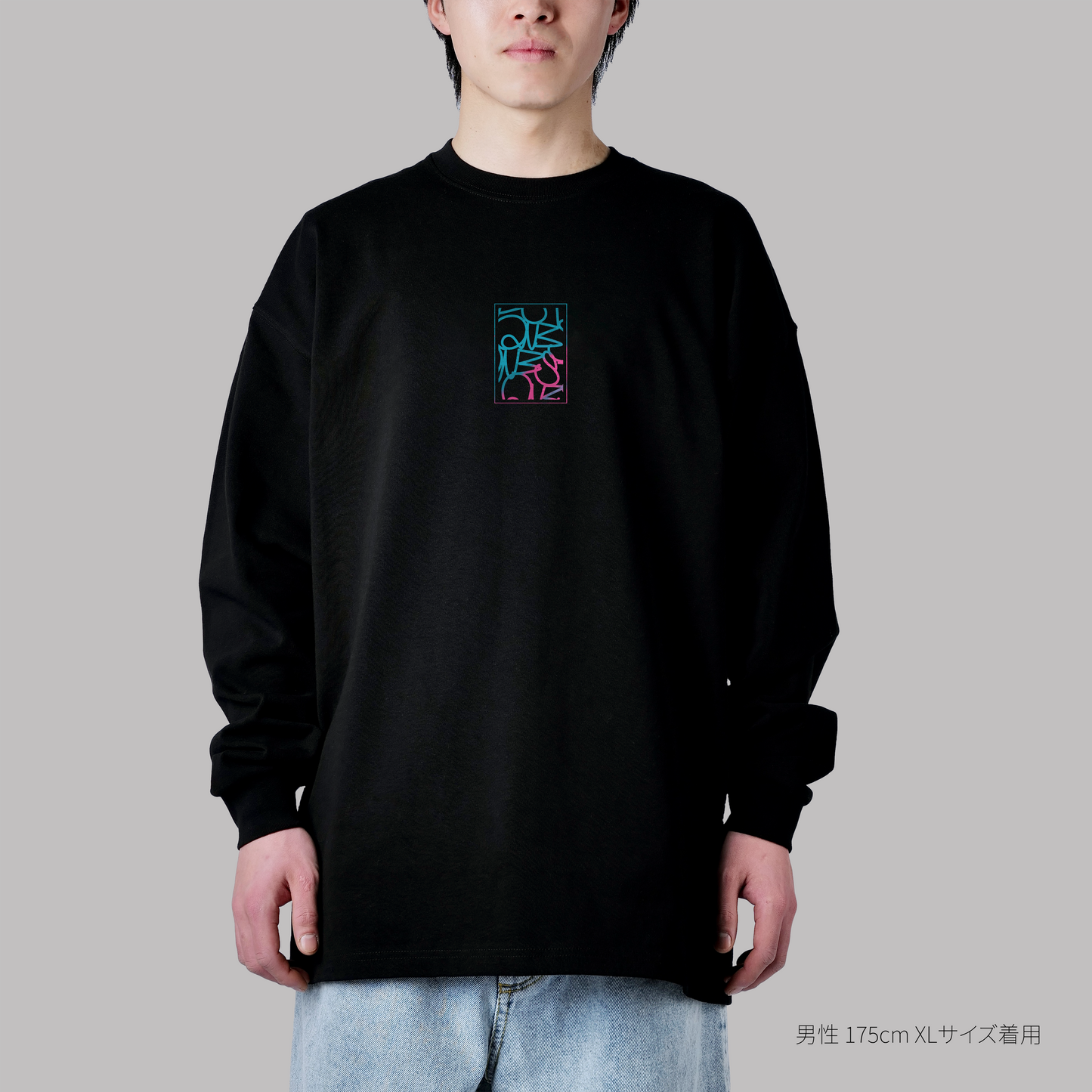 L/S TEE "DRIP"