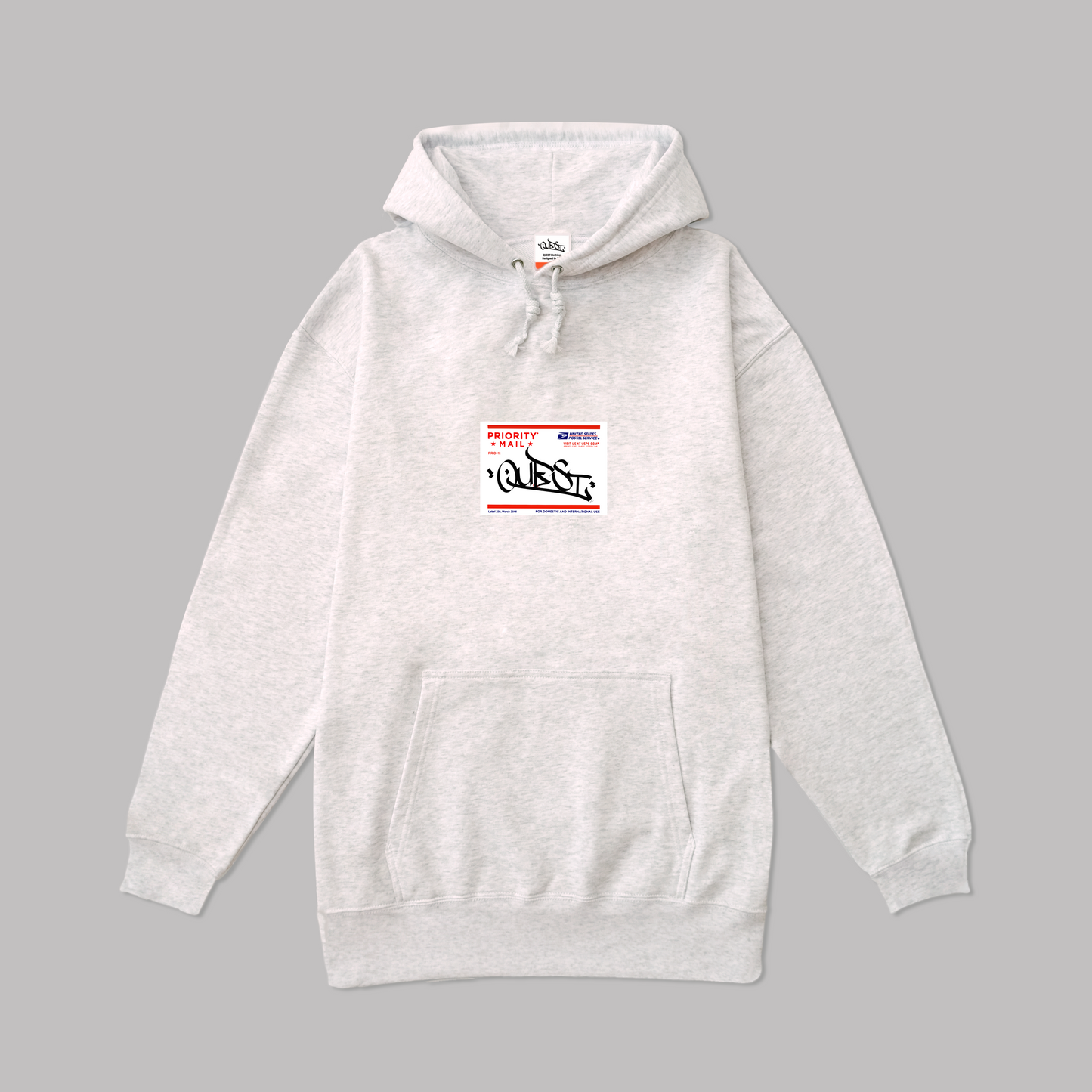 10.0oz HOODIE  “Priority Mail”