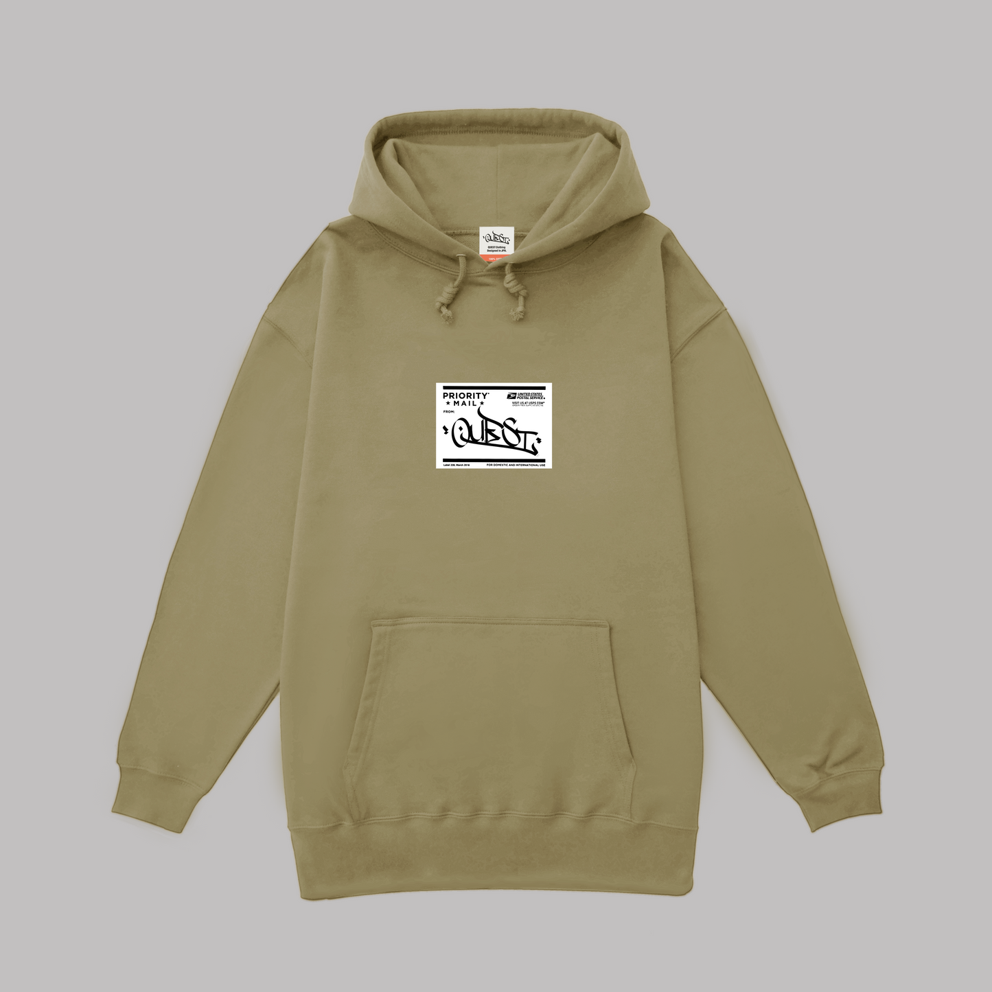 10.0oz HOODIE  “Priority Mail”